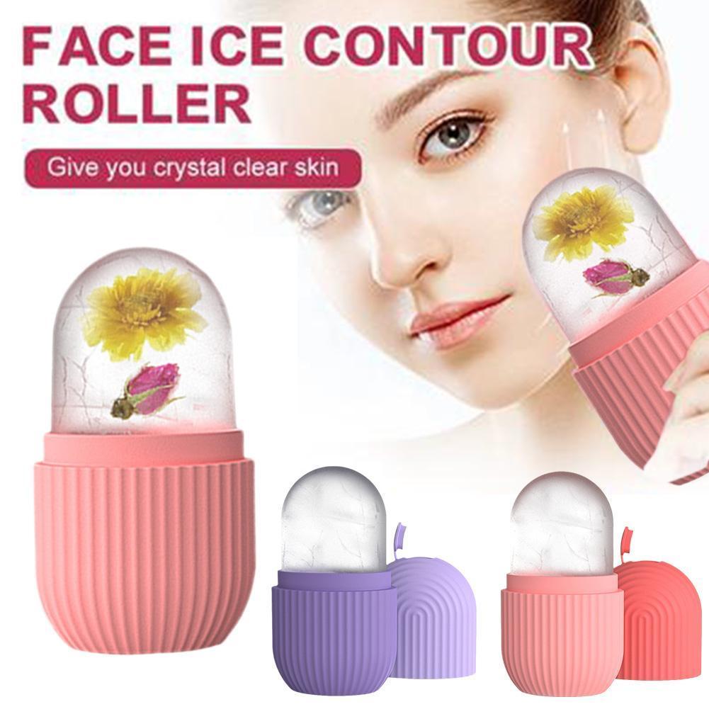 Silicone Ice Cube Tray Mold for Face Beauty Lifting and Skin Care