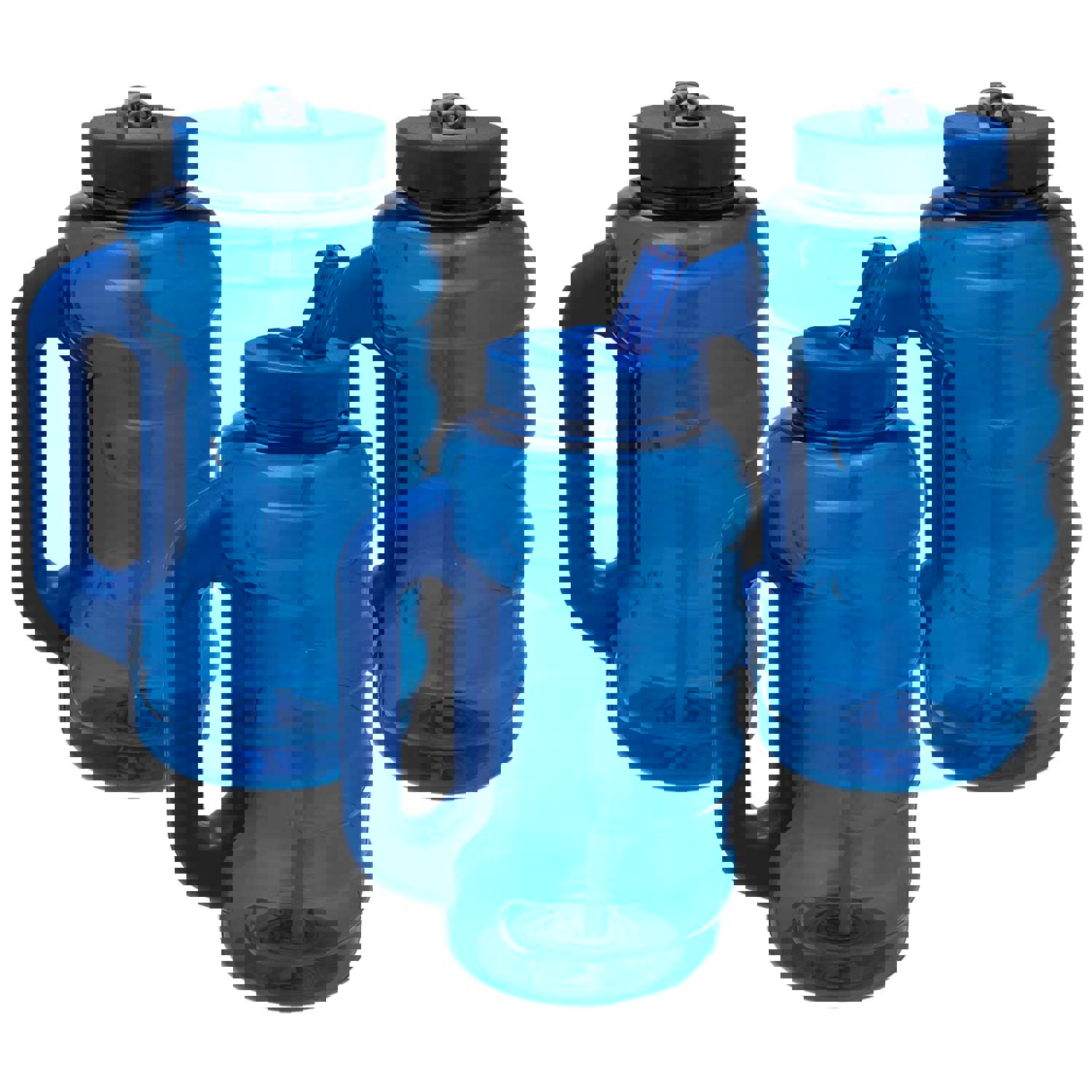Cool Gear 3-Pack BEAST 64 oz Jug with Handle - Large Capacity Water Bottle for Athletes