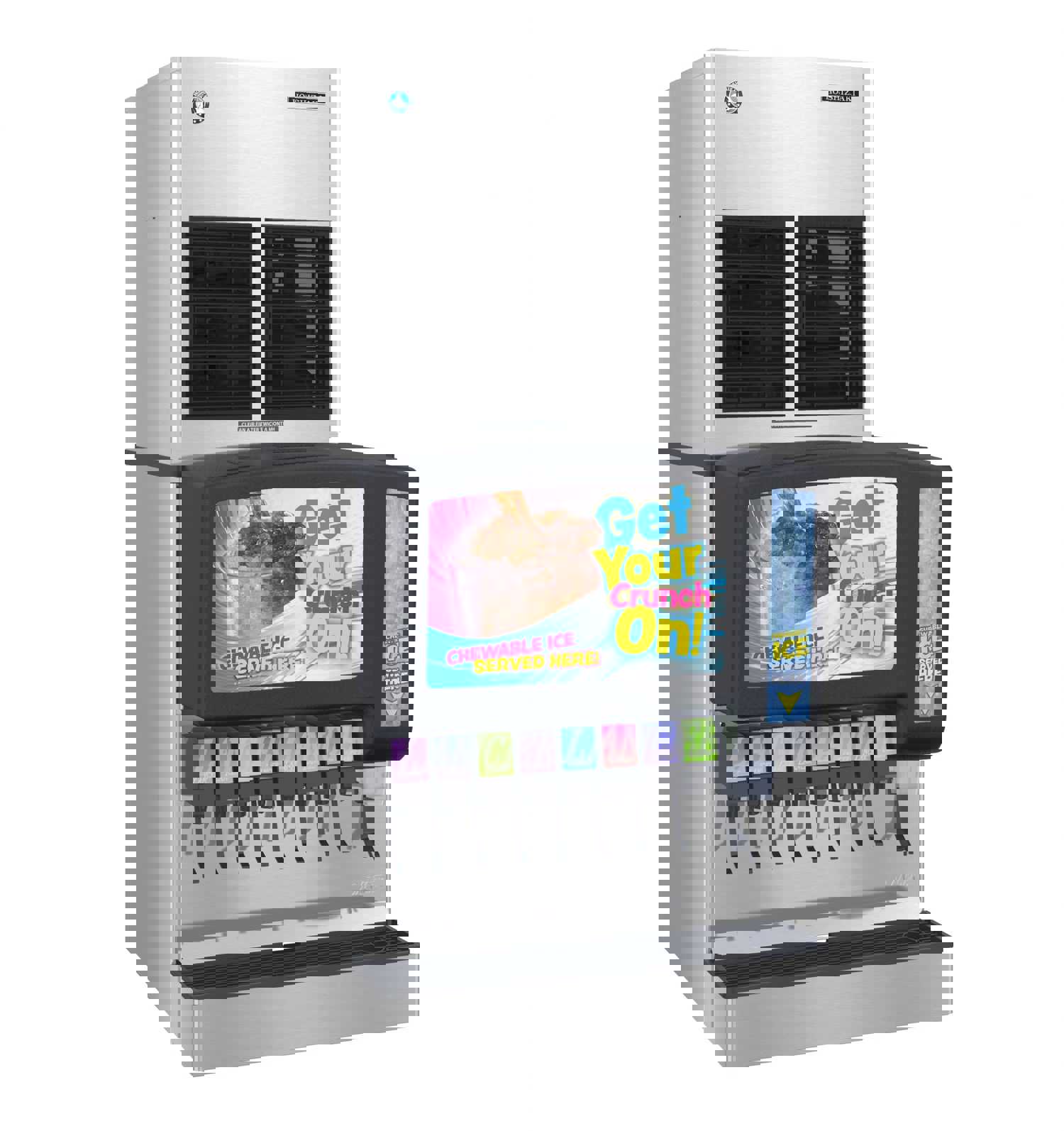 Hoshizaki FD-1002MRJZ-C 22 Wide Remote-Cooled Cubelet Ice Maker