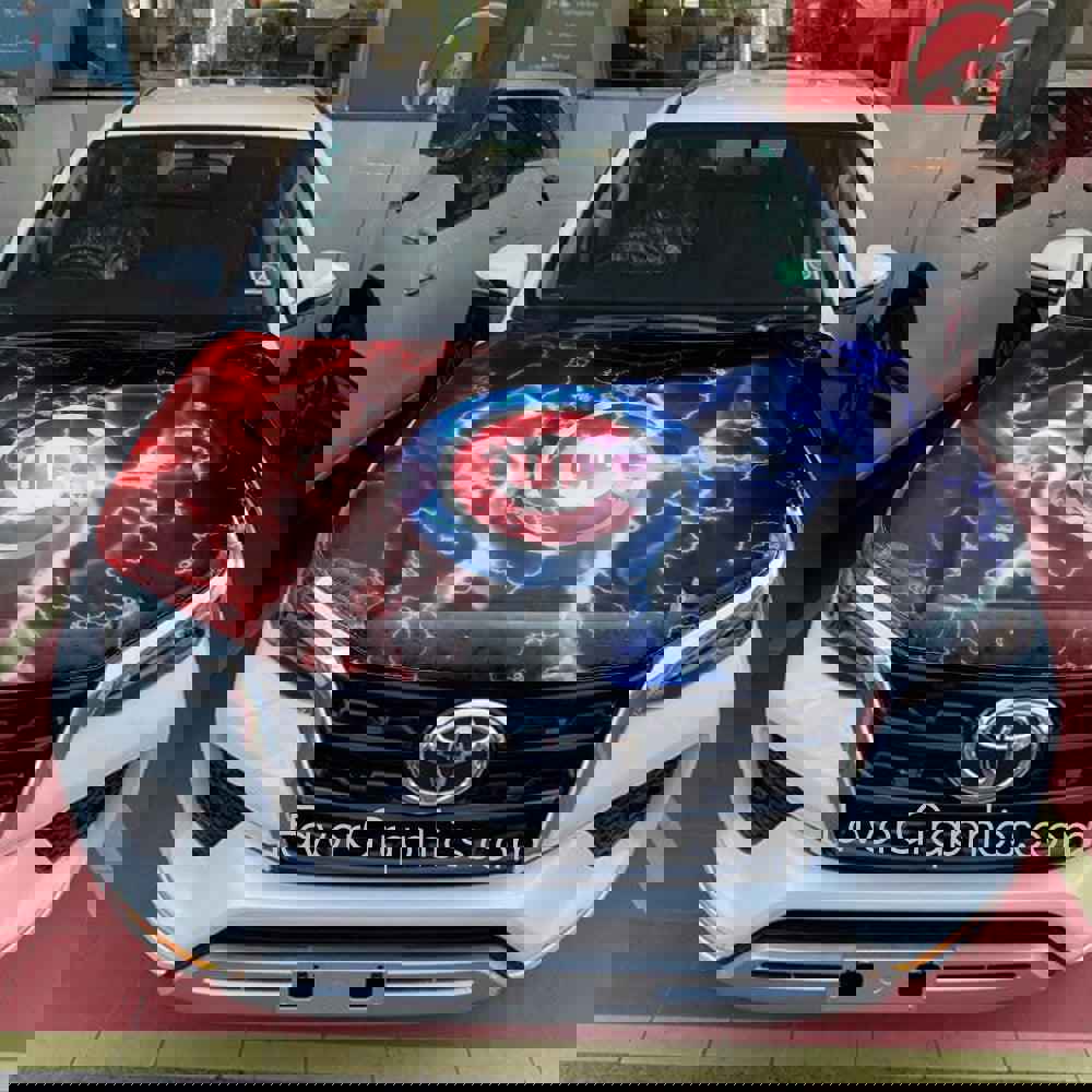 Chicago Cubs Itasha Car Vinyl Hood Wrap Decal Sticker