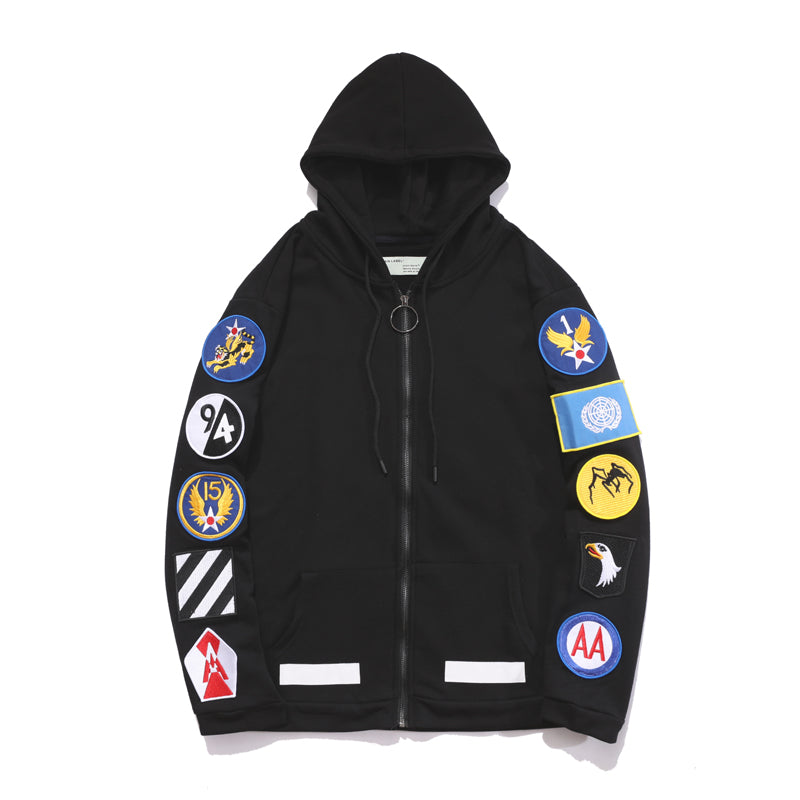 OFF WITE Sweatshirt Jacket Hoodie