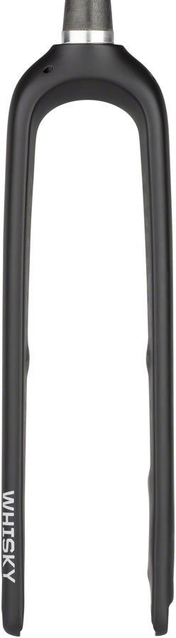 WHISKY No.9 MCX+ Fork - 12mm Thru Axle 1-1/8-1.5 Tapered Carbon Steerer Flat Mount Disc Matte Black
