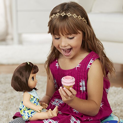 Baby Alive Magical Scoops Baby Doll with Dress and Accessories