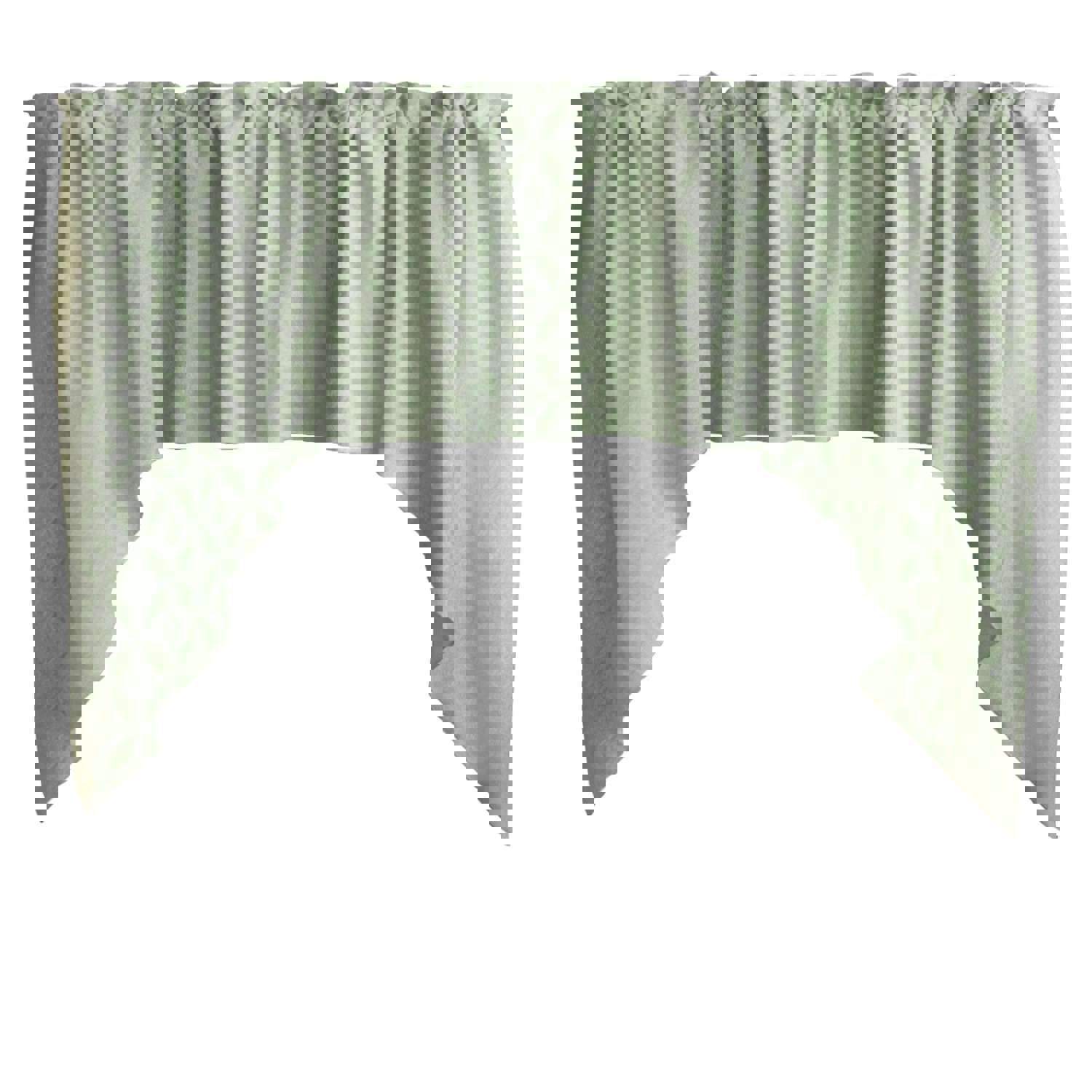 Jacquard Tribal Diamonds Swag Window Valance - 54" Wide / 36" Tall