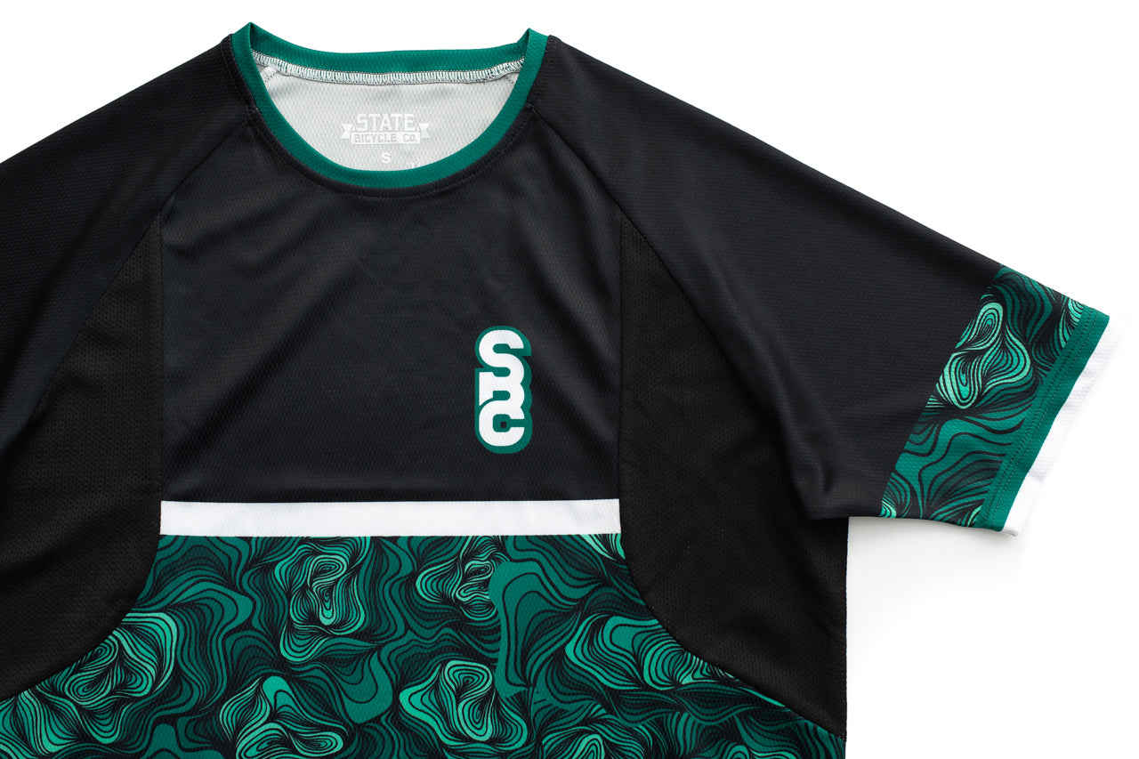 State Bicycle Co. - Celines Lines - All-Road Tech-T Jersey - Sustainable Clothing Collection