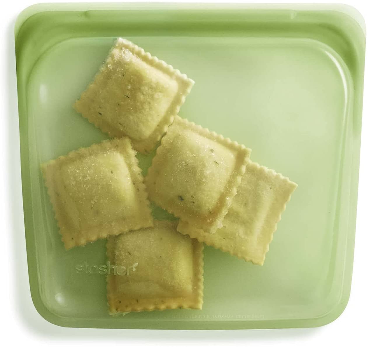 DE Platinum Silicone Food Grade Reusable Storage Bag, 4-Pack Large (Mojave) - Eco-Friendly, Leakproof, Dishwasher-Safe