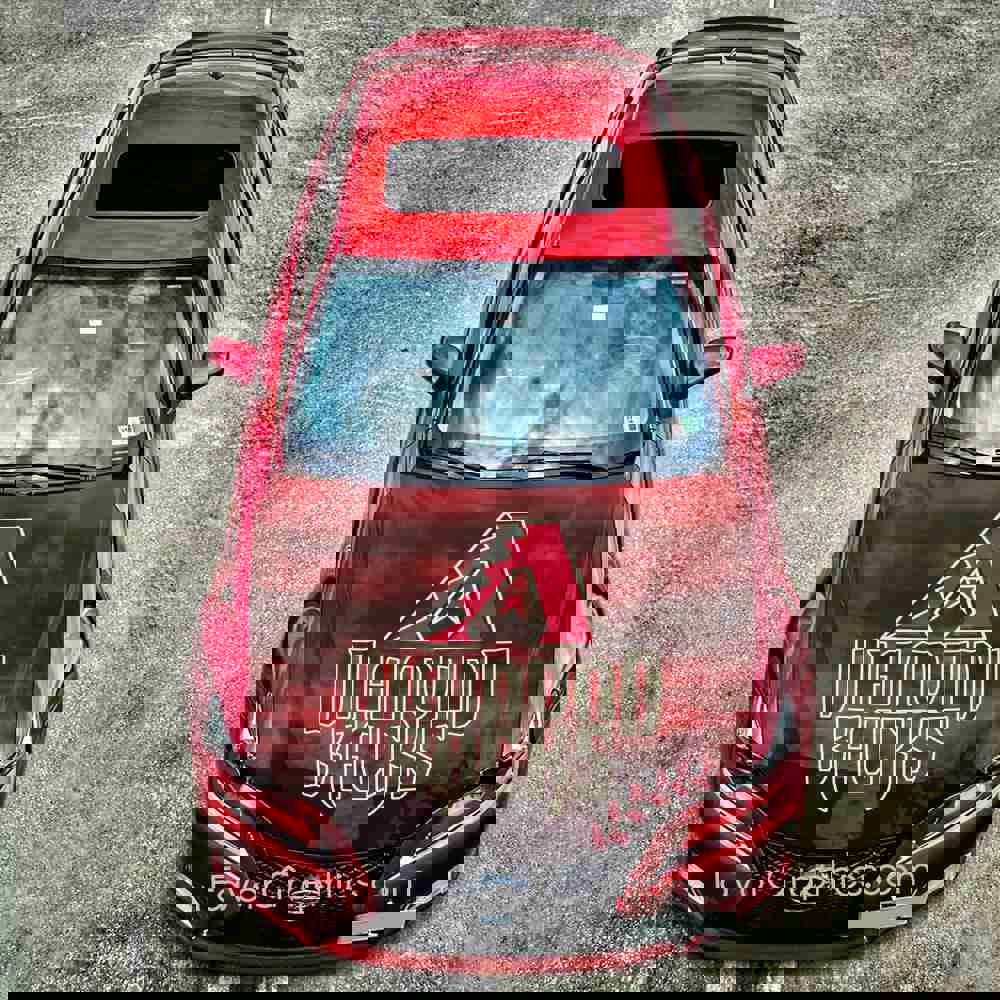Arizona Diamondbacks Itasha Car Vinyl Hood Wrap Decal Sticker
