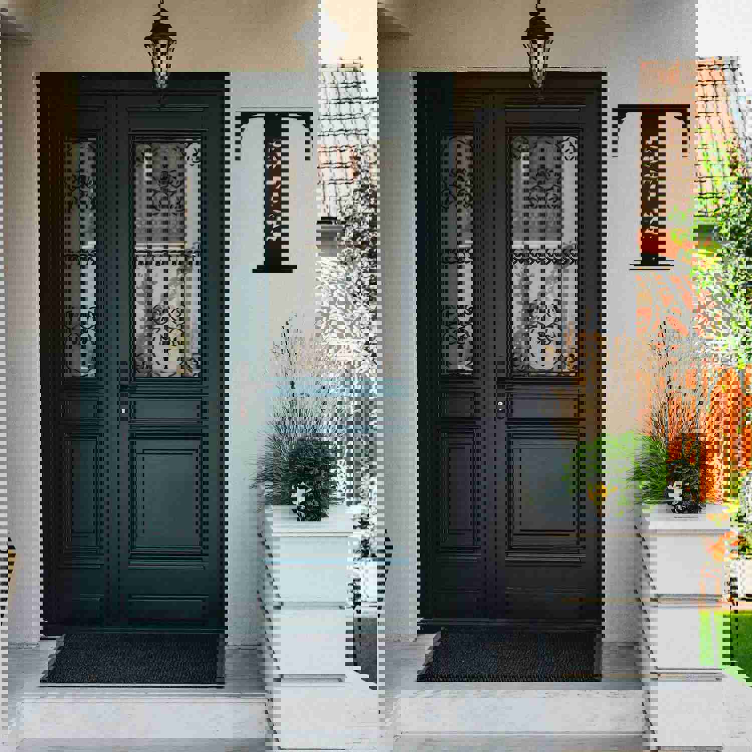 Personalized Monogram House Number Metal Sign - Custom Address Sign for Home, Wedding & Housewarming Gift