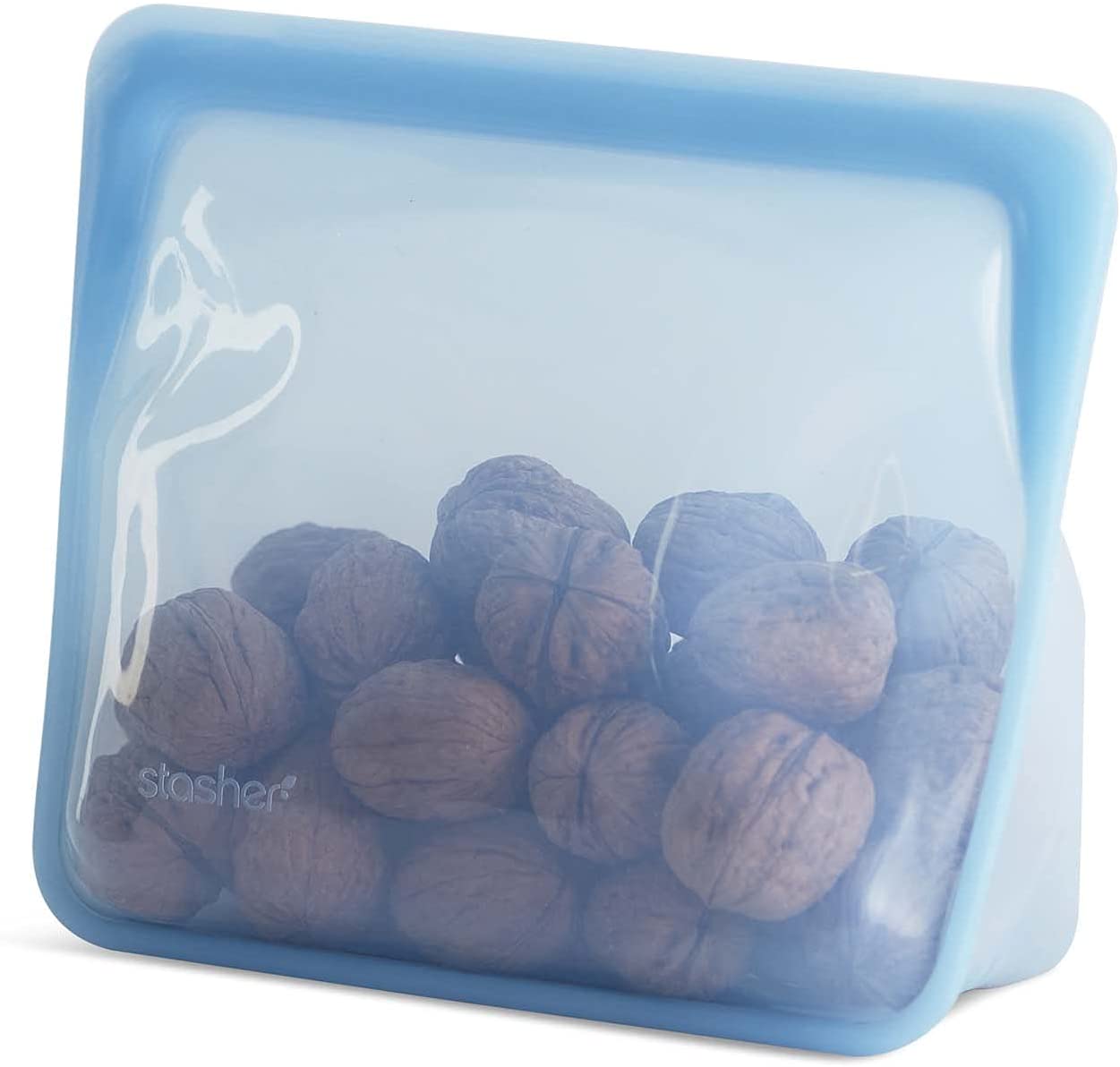 DE Platinum Silicone Food Grade Reusable Storage Bag, 4-Pack Large (Mojave) - Eco-Friendly, Leakproof, Dishwasher-Safe