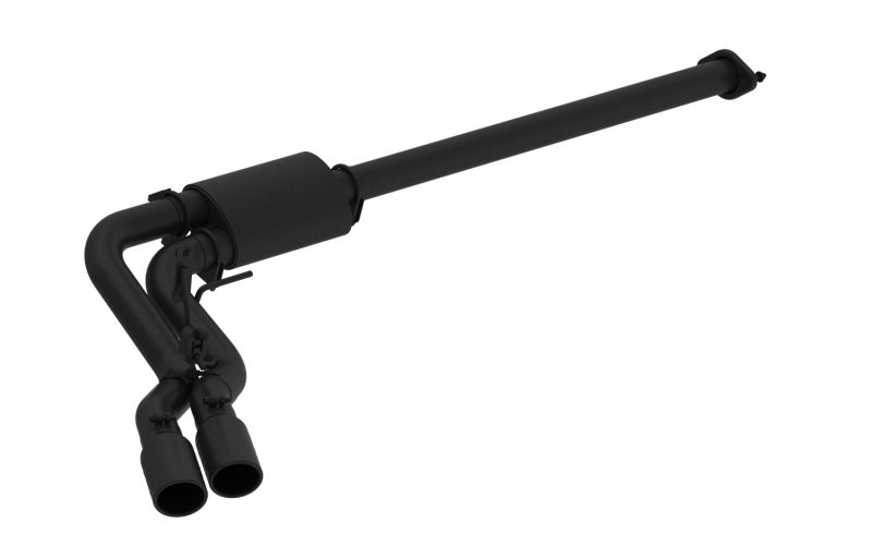 MBRP S5260BLK 3 Inch Cat Back Exhaust System For 15-20 Ford F-150 Single Side Dual Black MBRP