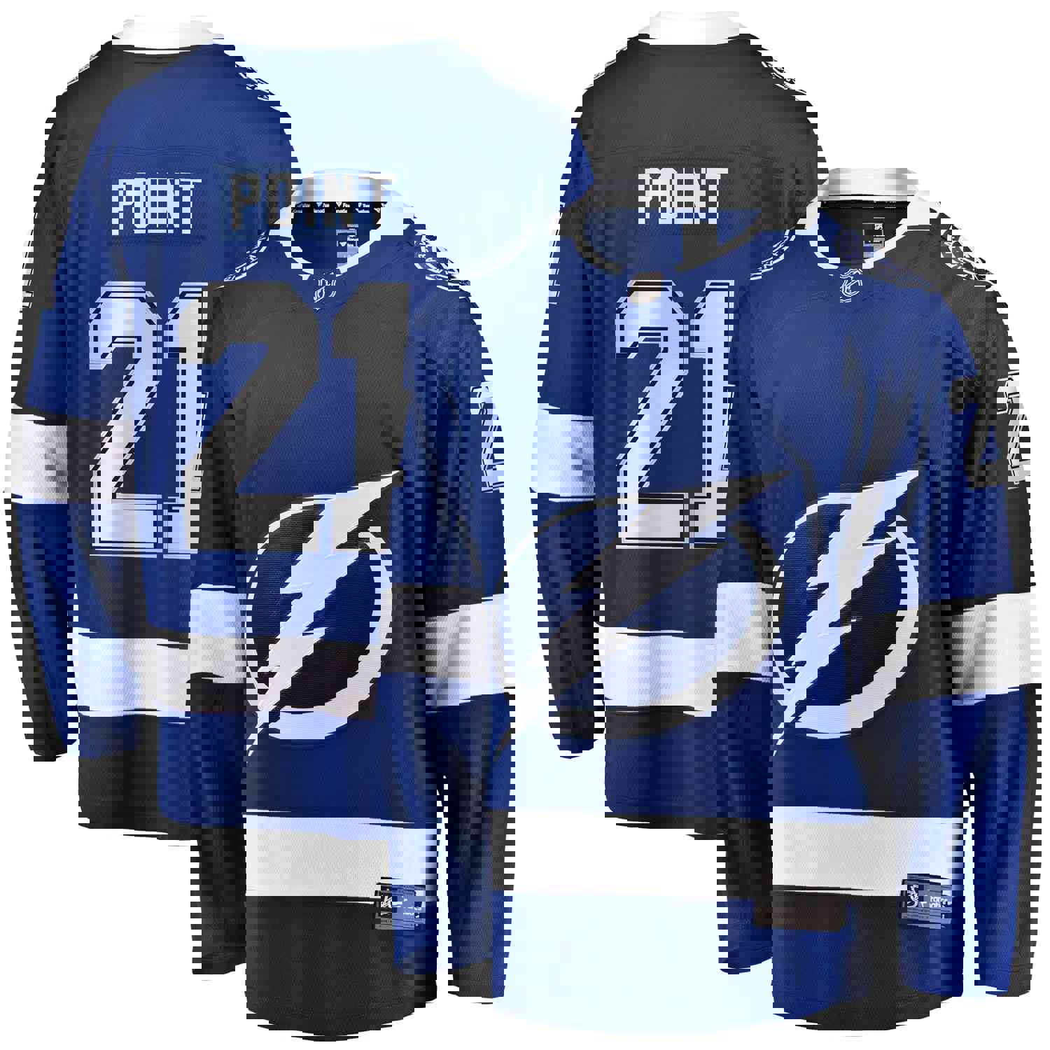 Brayden Point Tampa Bay Lightning Fanatics Branded Home Premier Breakaway Player Jersey - Blue
