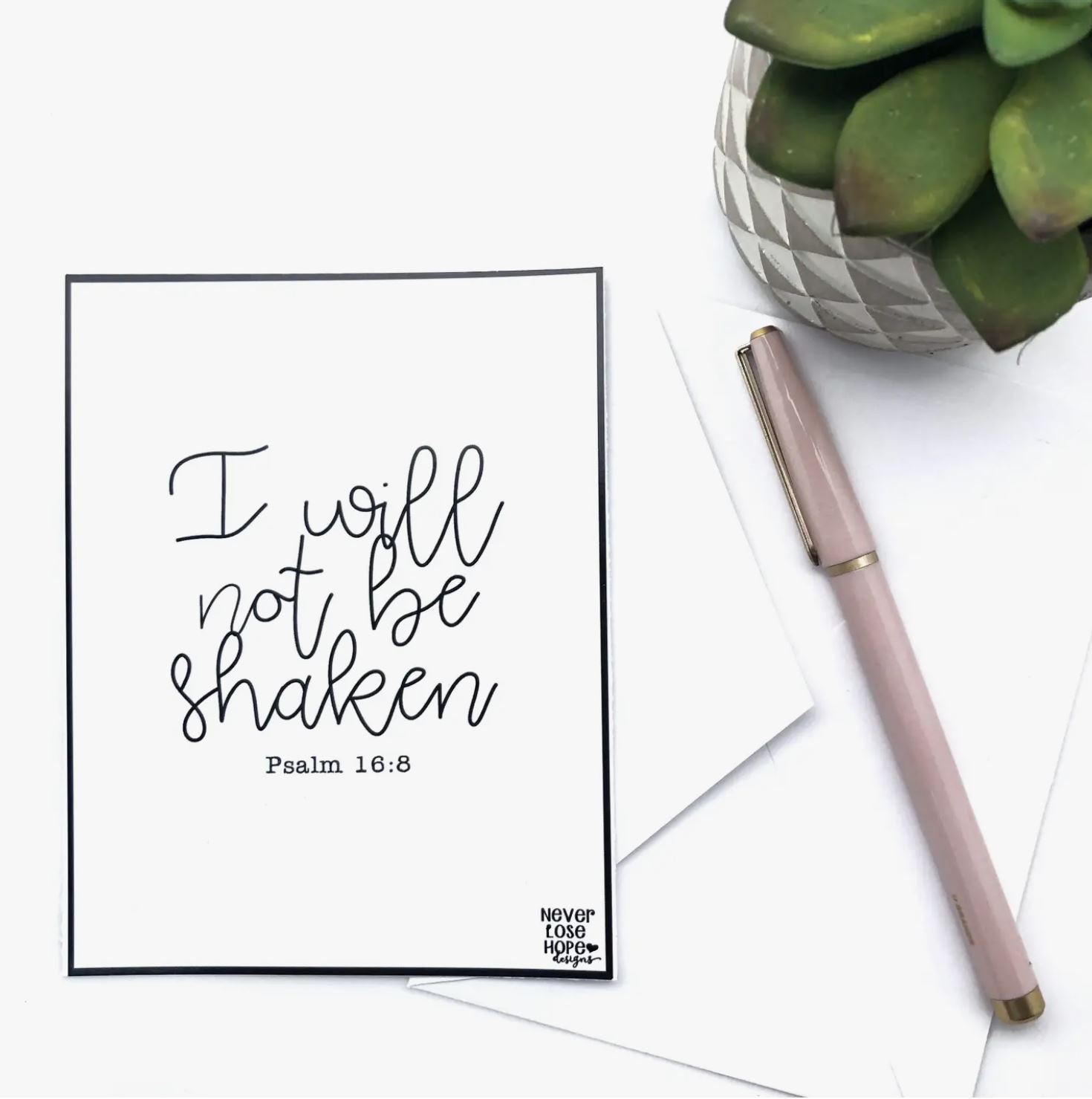 Never Lose Hope Faith Based Greeting Cards