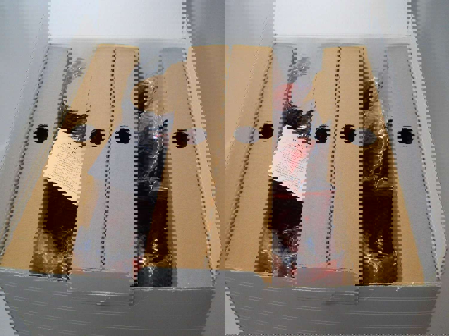 Waterford Marquis Vintage Red Aromatic Balloon Wine Glasses Set of Four - New