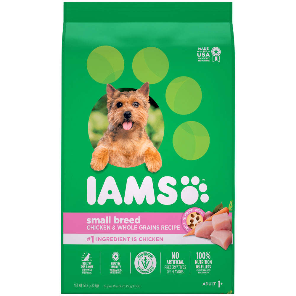 Iams Proactive Health Small & Toy Breed Adult Dry Dog Food with Real Chicken