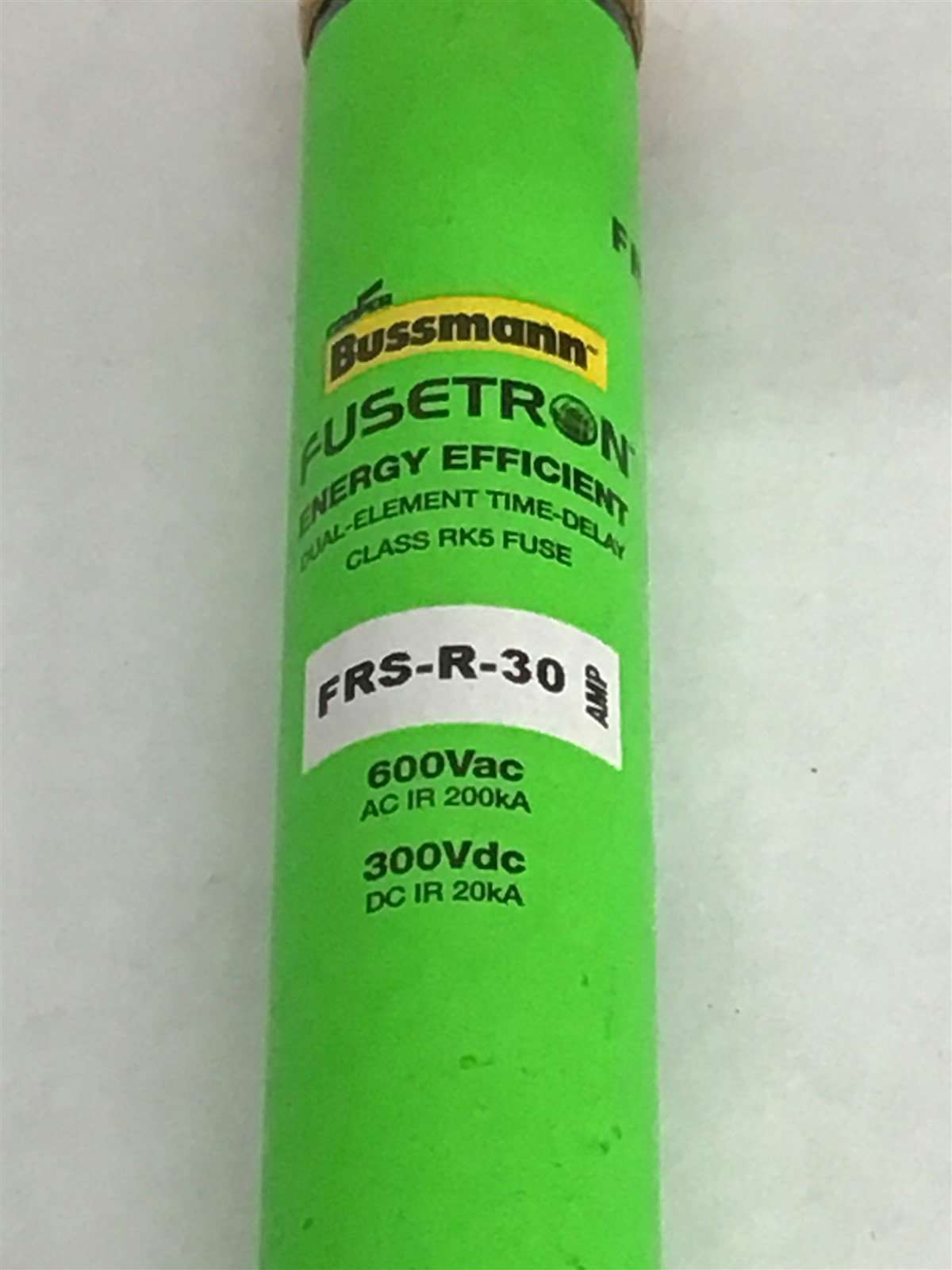 Bussmann Fusetron FRS-R-30 Energy Efficient Fuse 30 Amp (Lot of 4)