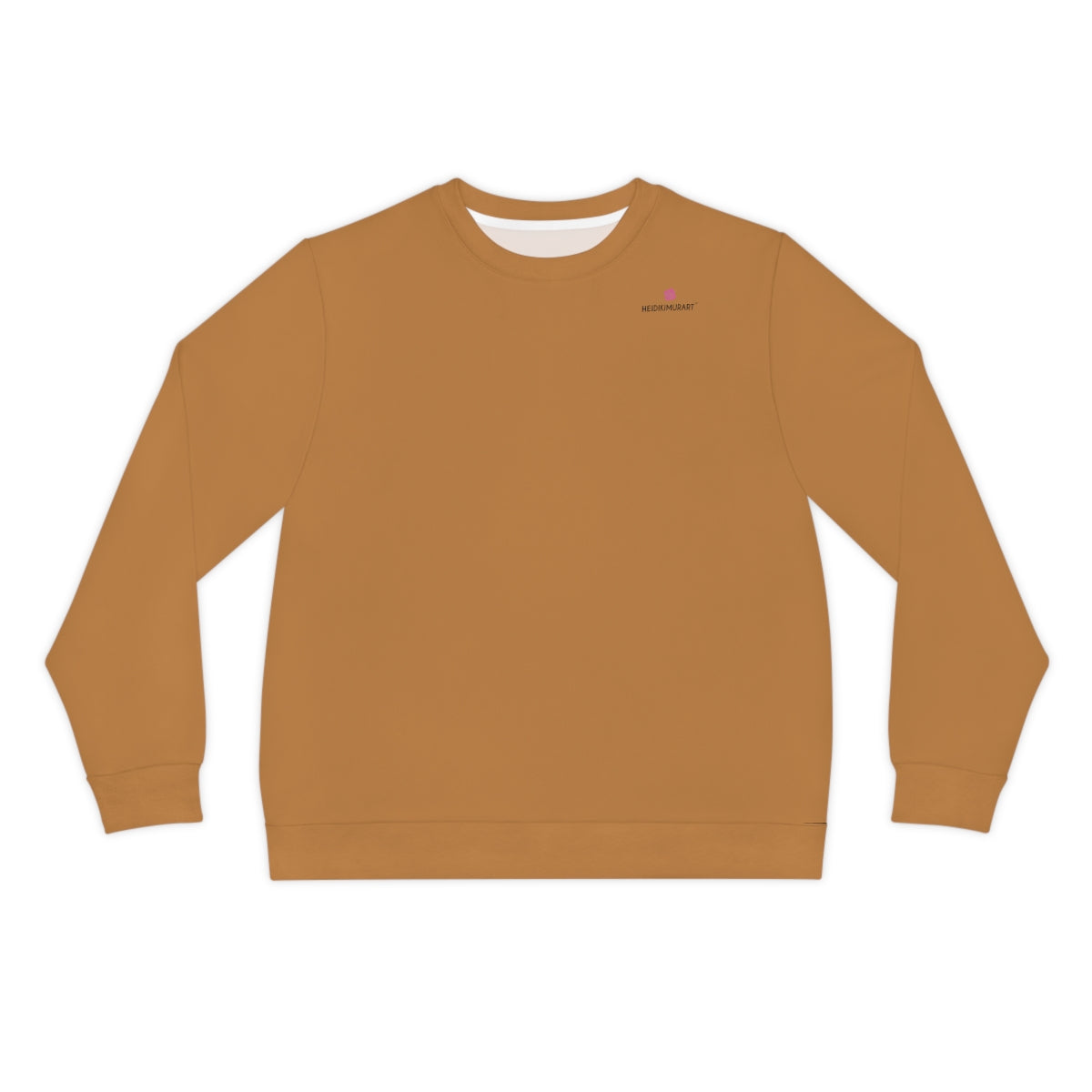 Beige Brown Men's Lightweight Sweatshirt - Soft & Breathable