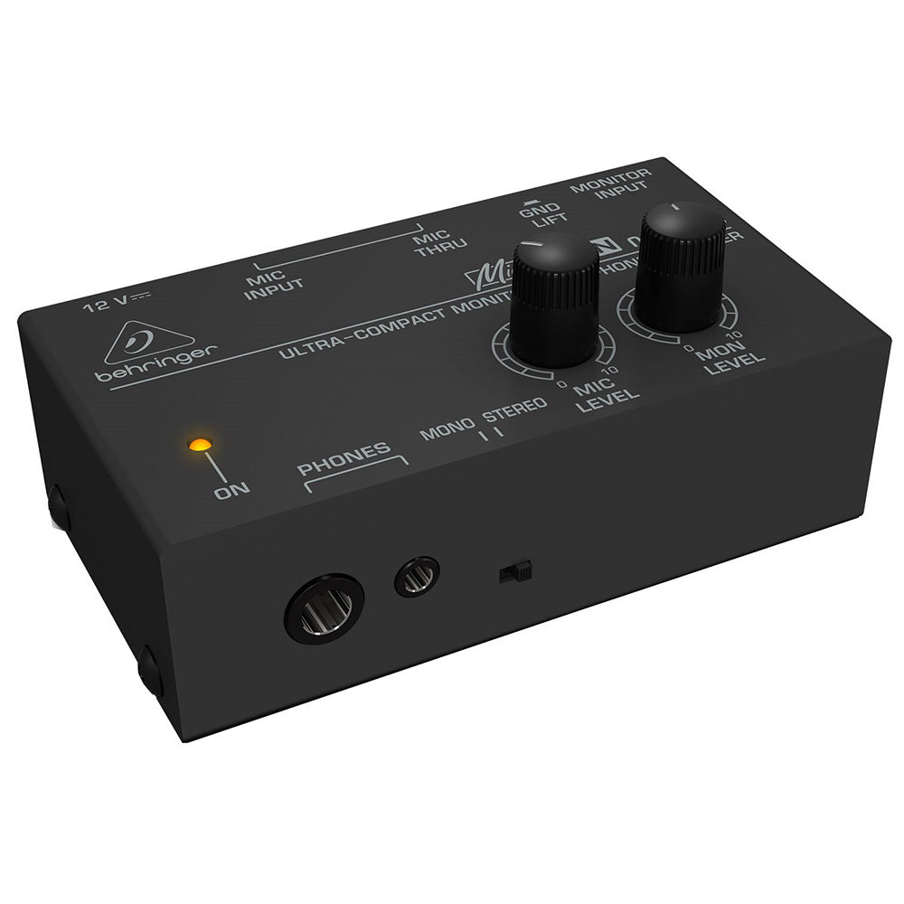 Behringer MICROMON MA400 Miniature Monitor Headphone Amplifier with Microphone Input