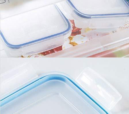 Komax Biokips Ice Cube Trays With Locking Lid - 4-Pack Set for Whiskey & Cocktails