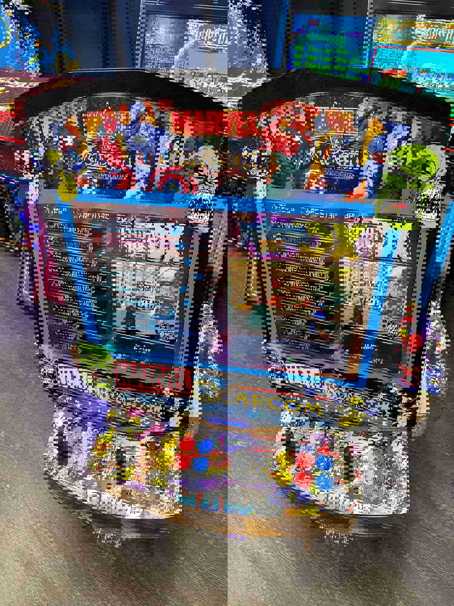 Custom Wine Barrel Arcade 3000 Games 3 Sided