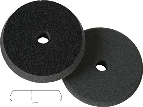 Lake Country Forced Buffing Pad 6.5 Inch 4 Pack - Hybrid Foam for Faster Correction