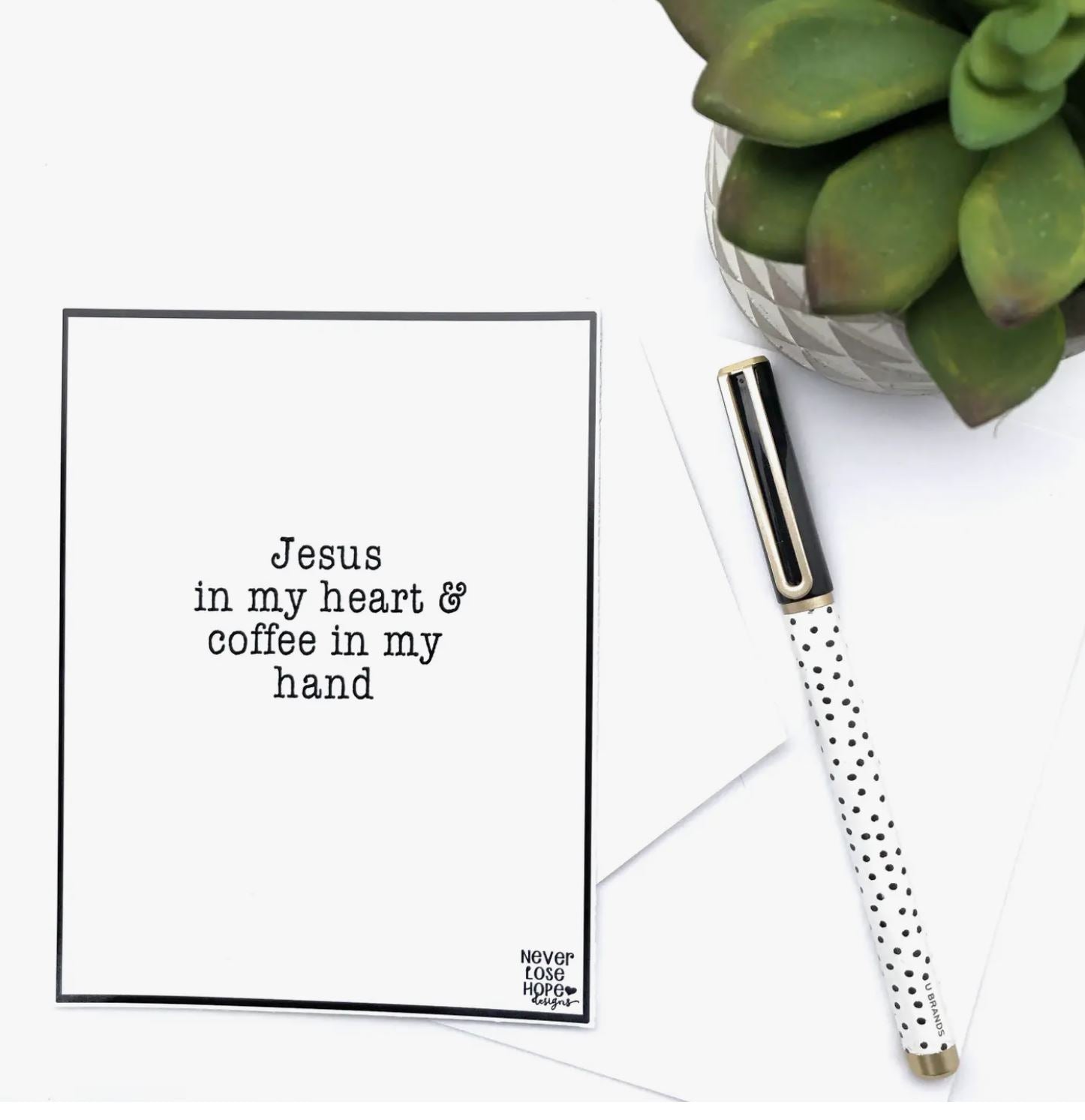 Never Lose Hope Faith Based Greeting Cards