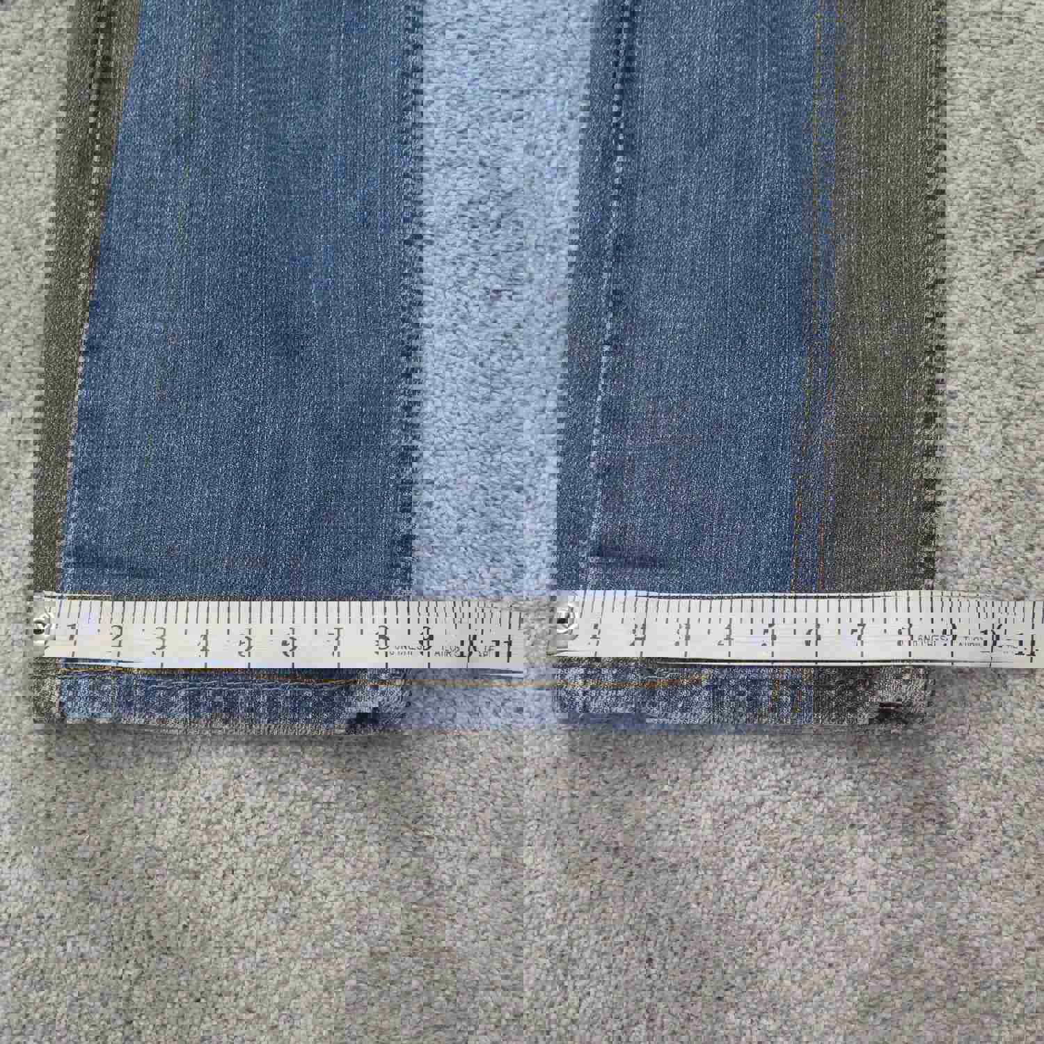Levis 505 Jeans Mens W38XL32 Blue Denim Stretch Straight Leg Mid Rise Outdoor
