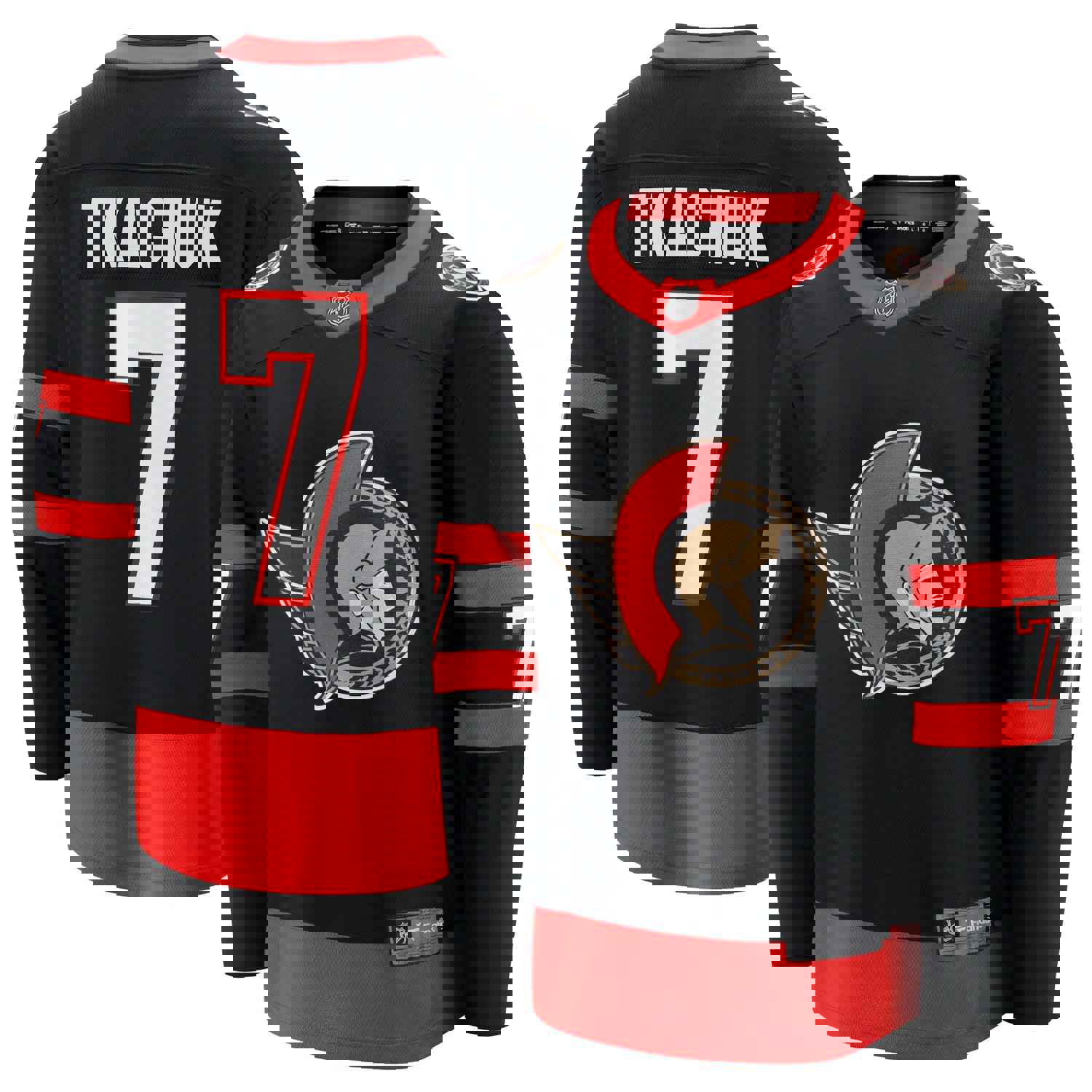 Brady Tkachuk Ottawa Senators Fanatics Branded Home Premier Breakaway Player Jersey - Black