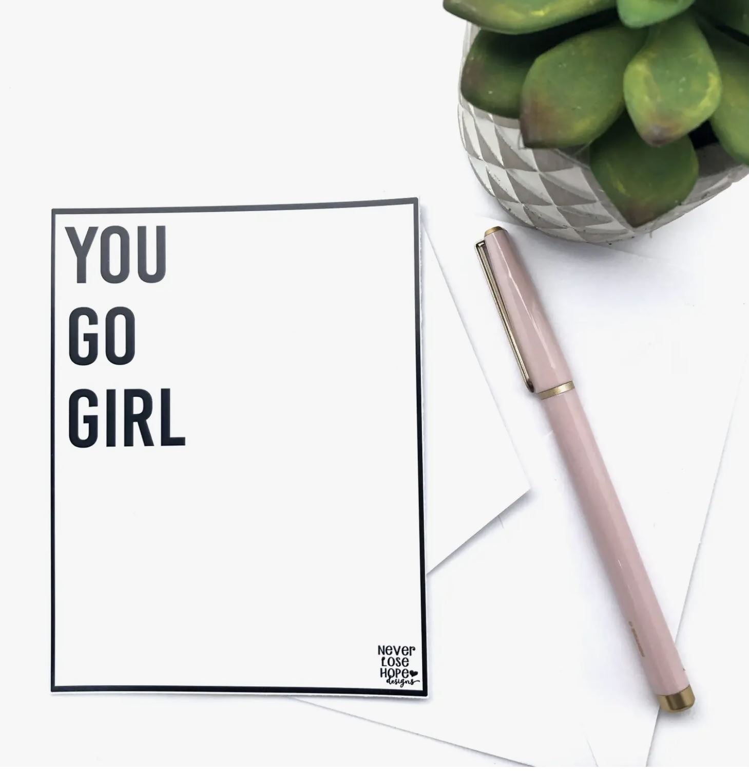 Never Lose Hope Faith Based Greeting Cards