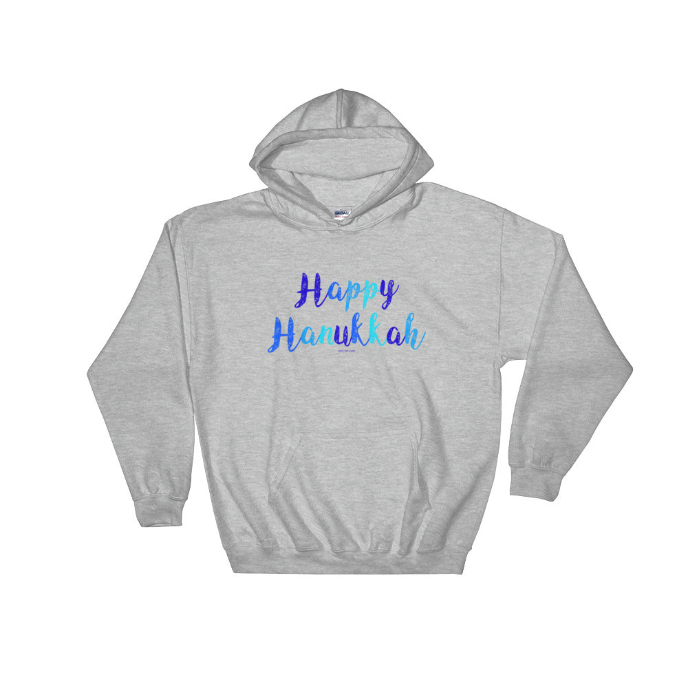 Happy Hanukkah Hooded Unisex Sweatshirt