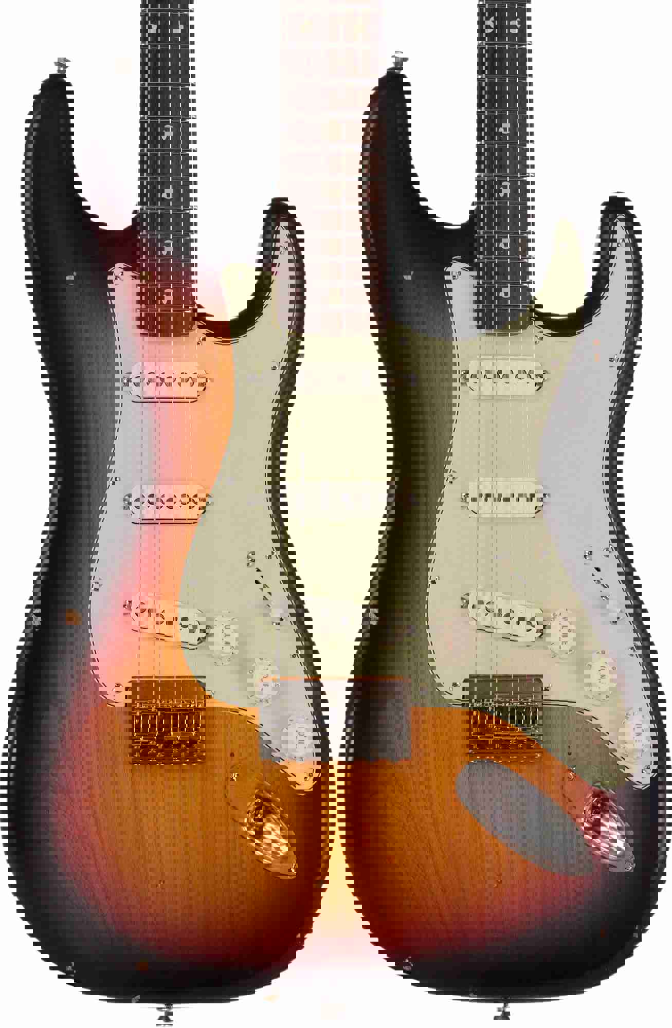 Nash S-63 Guitar - 3-Tone Sunburst, Hard Tail, Light Aging