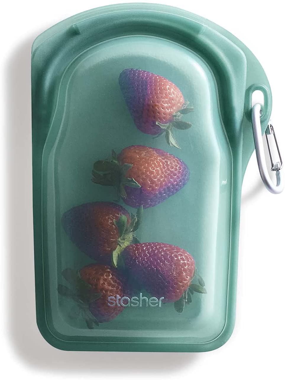 DE Platinum Silicone Food Grade Reusable Storage Bag, 4-Pack Large (Mojave) - Eco-Friendly, Leakproof, Dishwasher-Safe