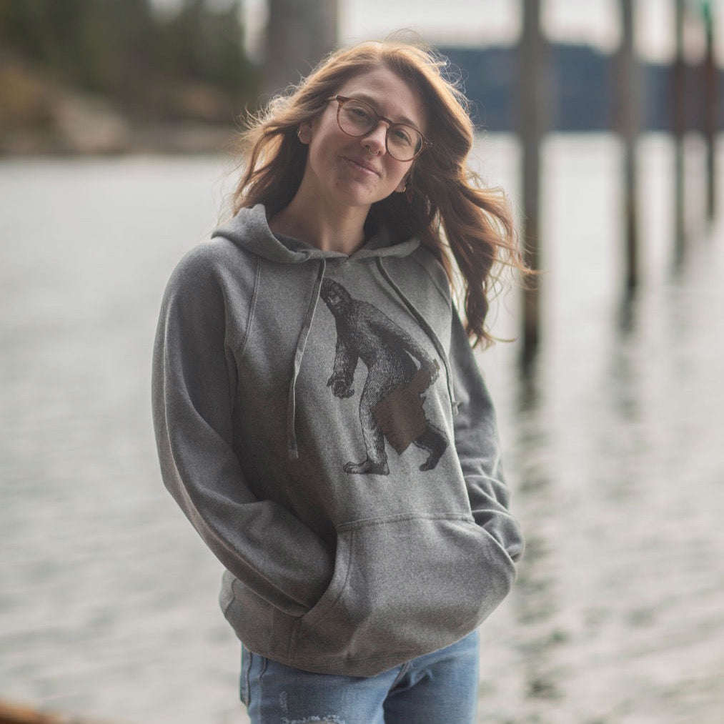 Idaho Bigfoot Hoodie - Cozy Sasquatch Themed Sweatshirt