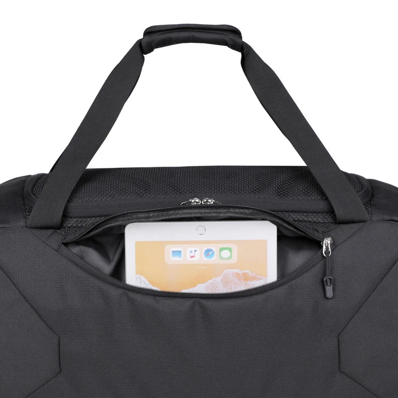 Lkblock Fashion Women's Zipper Oxford Cloth Handbag for Gym, Travel & Business