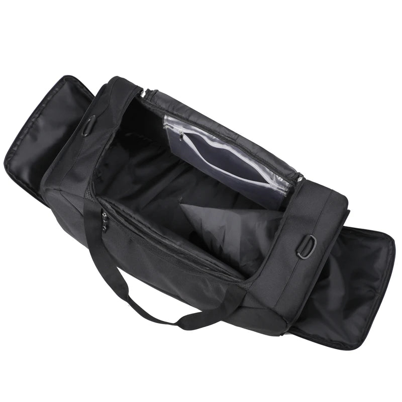 Lkblock Fashion Women's Zipper Oxford Cloth Handbag for Gym, Travel & Business