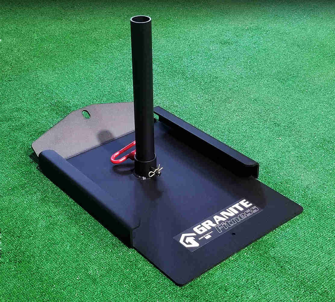Granite Fitness Bumper Drag Sled with Carabiner - FREE SHIPPING