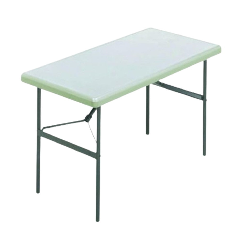 Rectangular Folding Table - 48 L x 29 H x 24 W - Platinum Gray