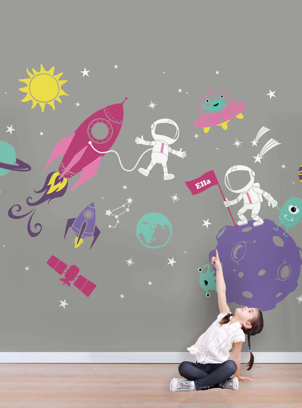 Outer Space Wall Decal by Simple Shapes®