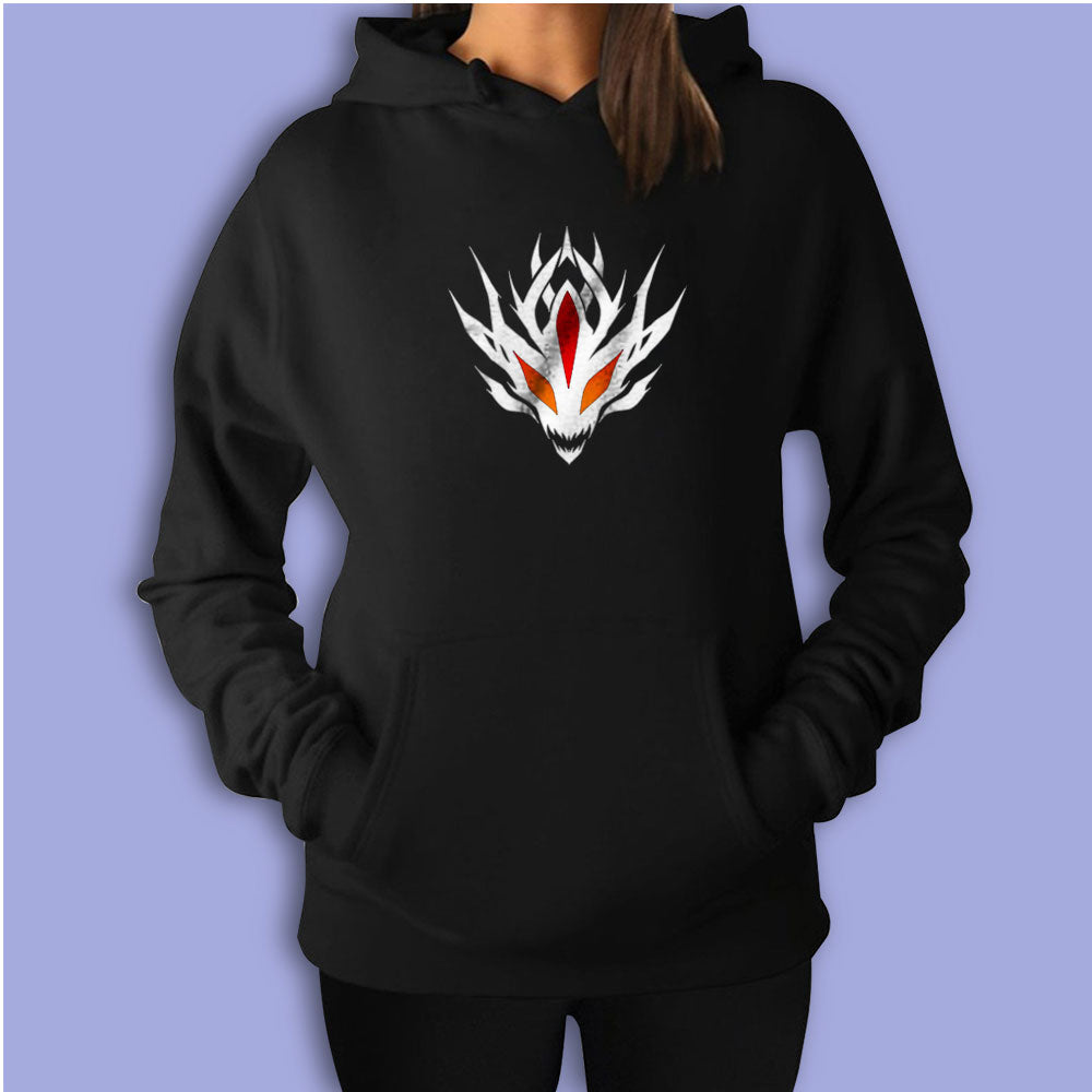 Bleach Ichigo Hollow Logo Bankai Women's Hoodie