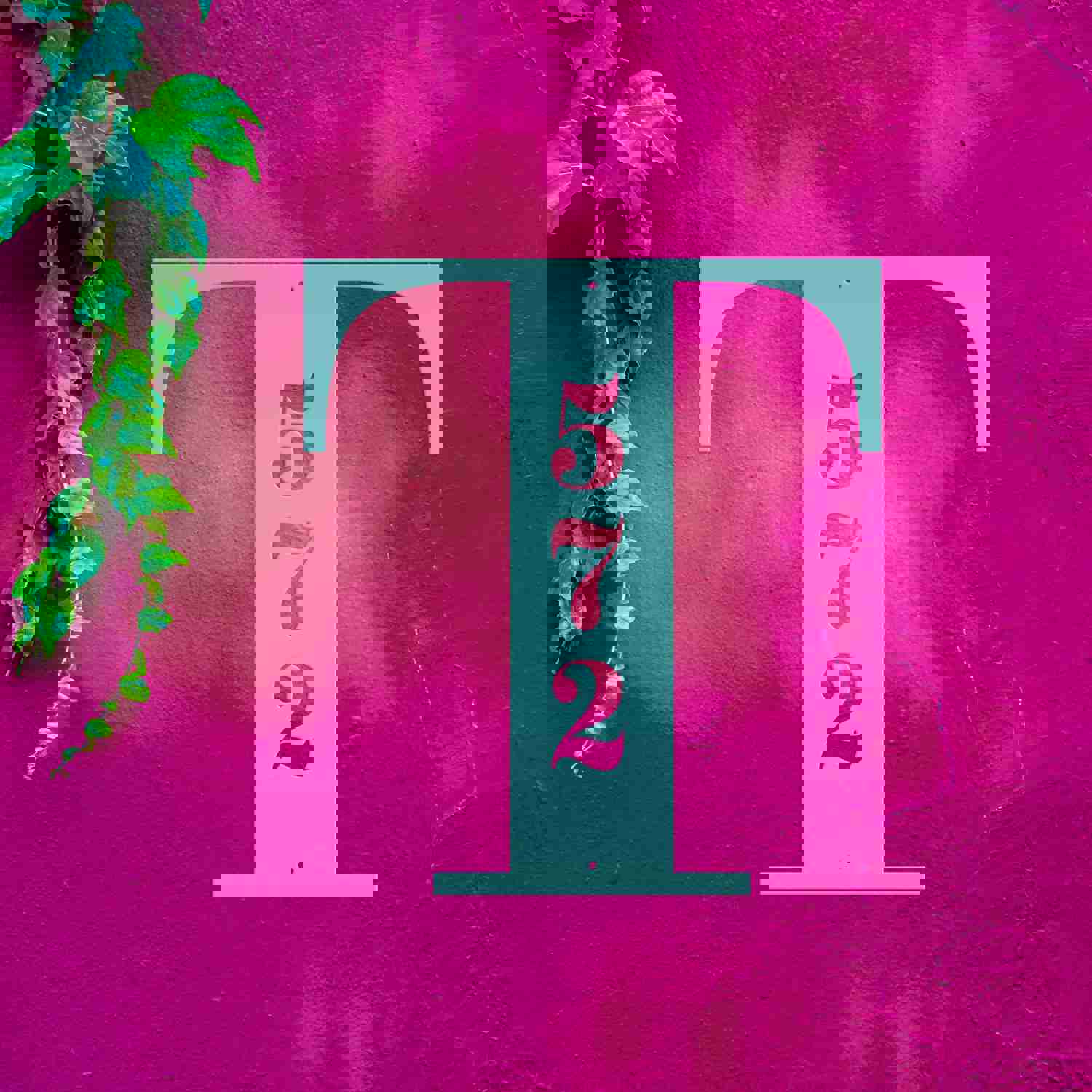 Personalized Monogram House Number Metal Sign - Custom Address Sign for Home, Wedding & Housewarming Gift