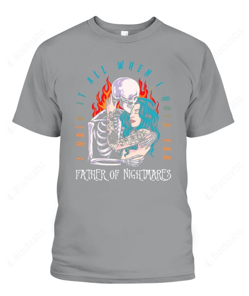 Father Of Nightmare Custom Graphic Apparel - Unisex Cotton T-Shirt