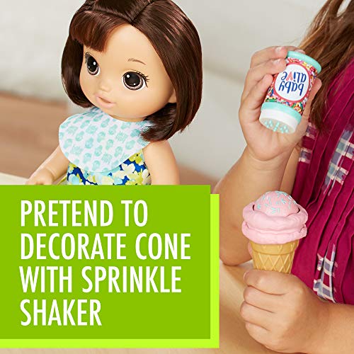 Baby Alive Magical Scoops Baby Doll with Dress and Accessories