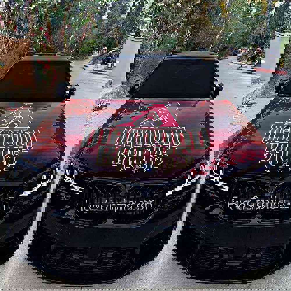 Arizona Diamondbacks Itasha Car Vinyl Hood Wrap Decal Sticker
