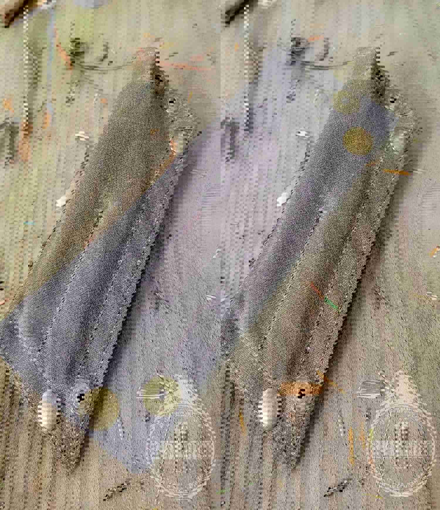 EDC Pipe and Accessories Waxed Canvas Travel Tray - Handcrafted Organizer