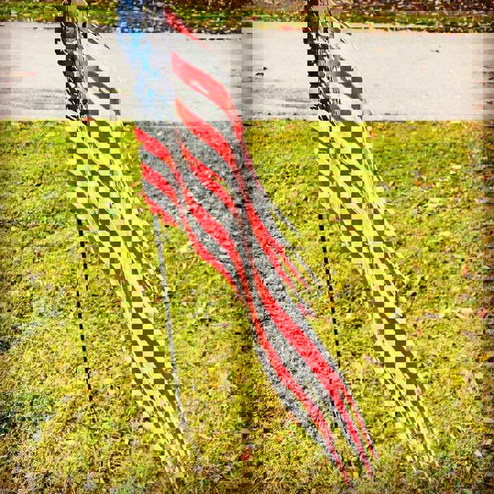 Metal Art of Wisconsin Outdoor Aluminum Old Glory LED Yard Sticker Package