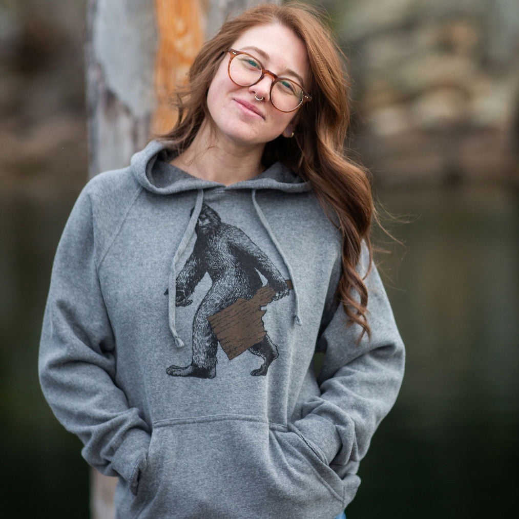 Idaho Bigfoot Hoodie - Cozy Sasquatch Themed Sweatshirt