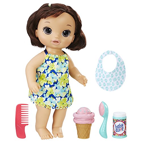 Baby Alive Magical Scoops Baby Doll with Dress and Accessories