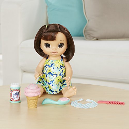 Baby Alive Magical Scoops Baby Doll with Dress and Accessories