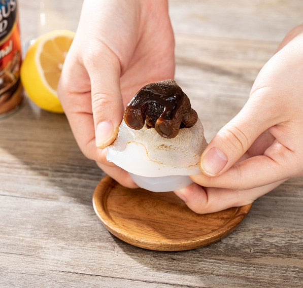 Bear Shape Ice Cube Maker - Food Grade Silicone Tray for Whiskey, Cocktails, and DIY Baking