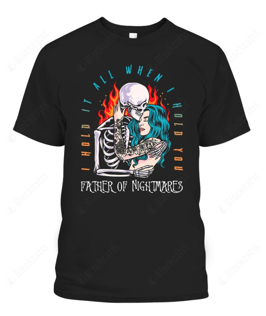 Father Of Nightmare Custom Graphic Apparel - Unisex Cotton T-Shirt