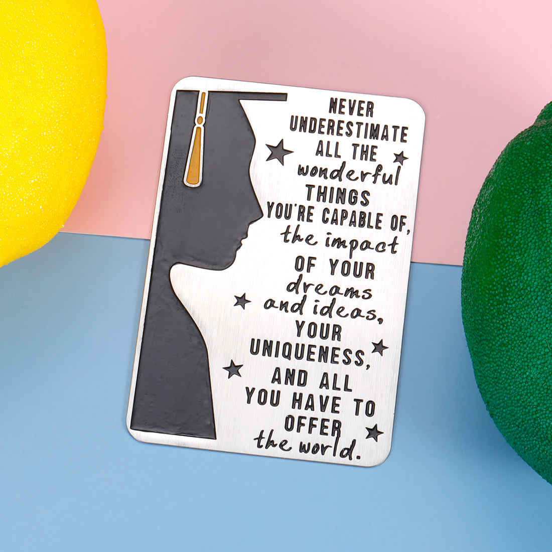 Wallet Insert Graduation Card Gifts 2021 for Him Her Seniors Students Inspirational Gift for College High School Graduates